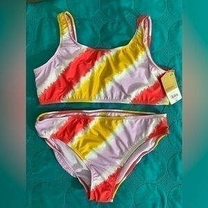 NWT girls two-piece swimsuit